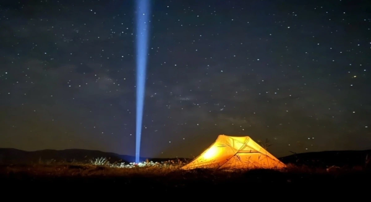 Erciyes'te 2 bin 650 metre yükseklikte meteor yağmuru 