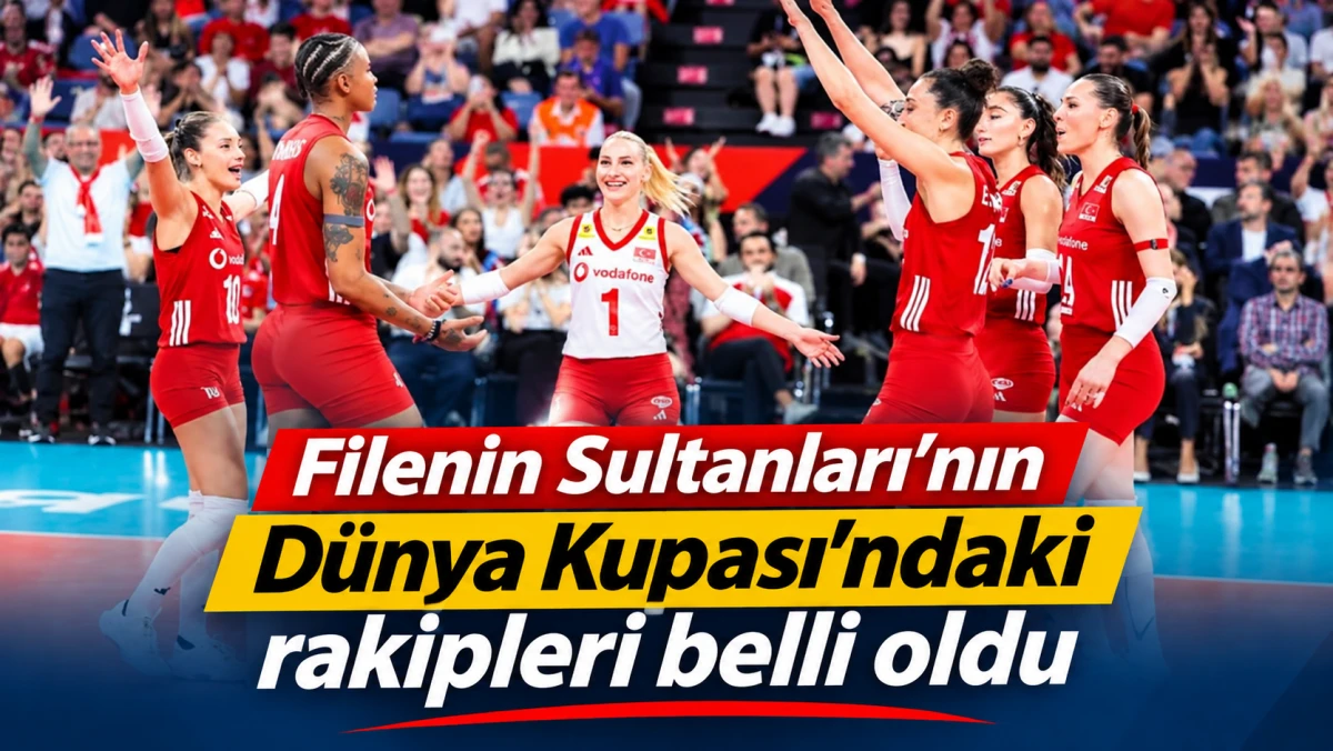 FİLENİN SULTANLARI'NIN D&Uuml;NYA KUPASI'NDAKİ RAKİPLERİ BELLİ OLDU 