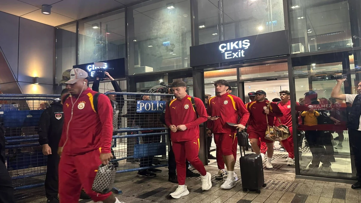 Galatasaray kafilesi Trabzon&rsquo;da 