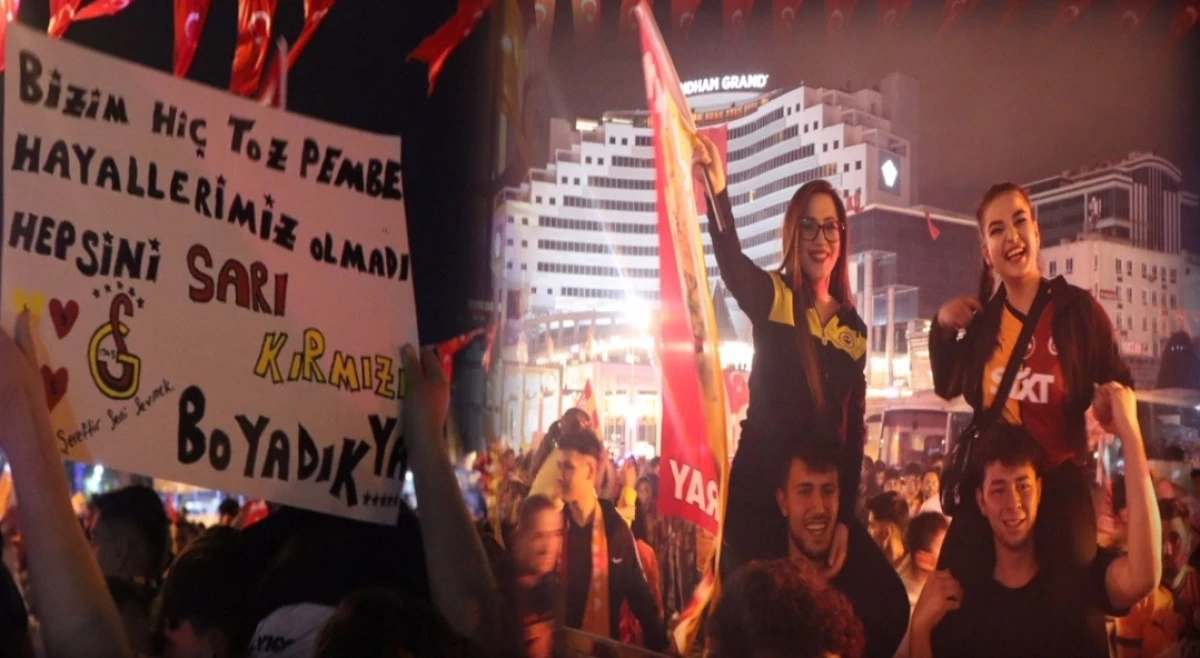 Galatasaray'ın Şampiyonluğu Kayseri'de Coşkuyla Kutlandı! 