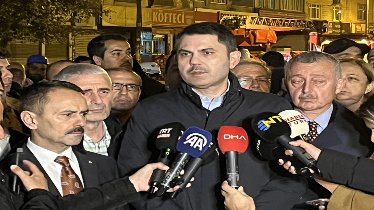 Gebze’de Bina Çökmesi Sonrası 16 Yapı Tahliye Edildi: Bakan Kurum’dan Açıklama