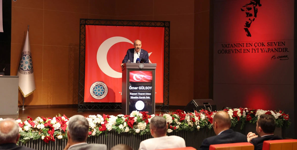 GÜLSOY : “EKONOMİK BELİRSİZLİKLER ARTIYOR, REEL SEKTÖR DESTEK BEKLİYOR”  