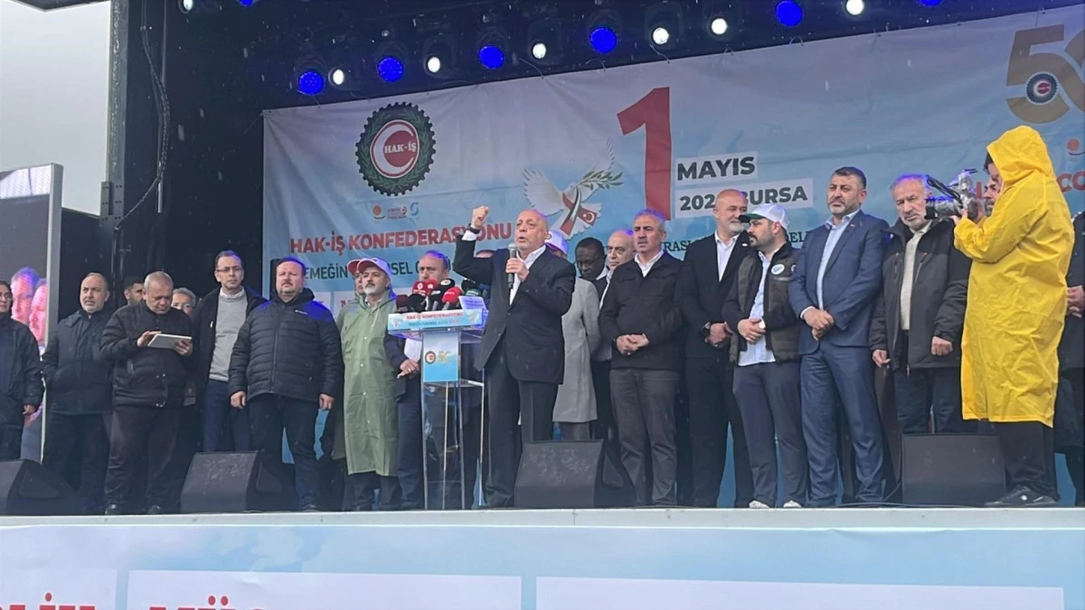 HAK-İŞ Genel Başkanı Arslan: İşverenlerin belirlediği asgari &uuml;cret, bizim asgari &uuml;cretimiz olamaz 
