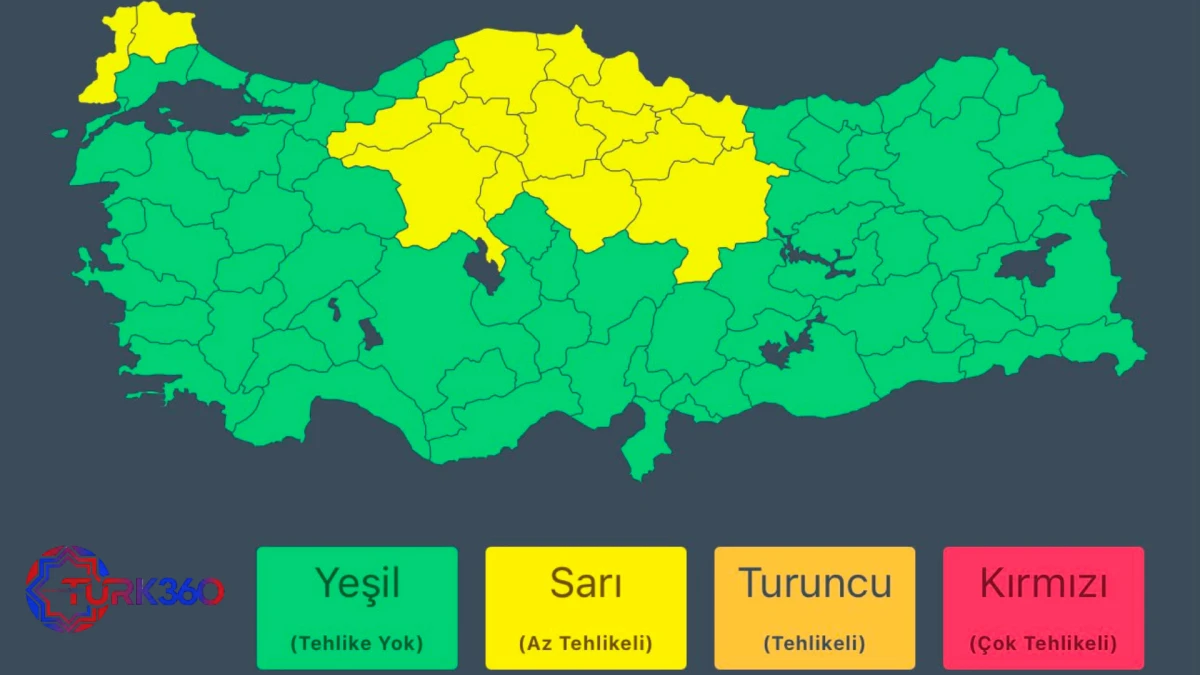 İ&ccedil;işleri Bakanlığı'ndan 'sağanak' uyarısı 