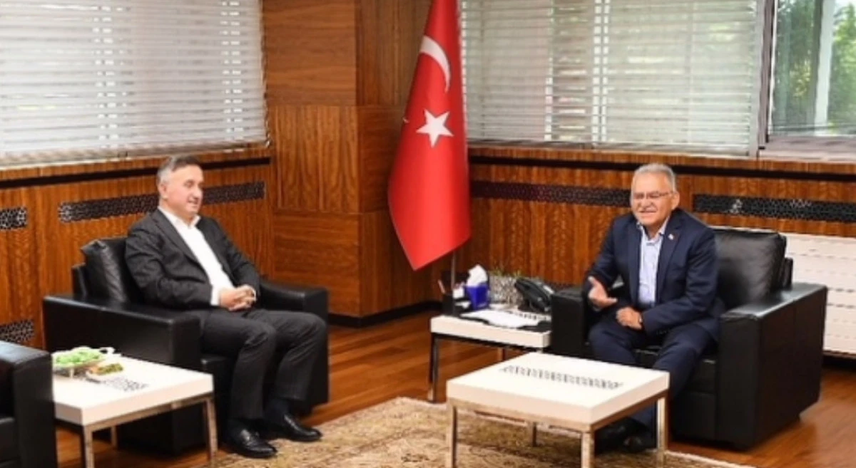 İl Milli Eğitim Müdürü Esen’den Başkan Büyükkılıç’a Teşekkür Ziyareti 