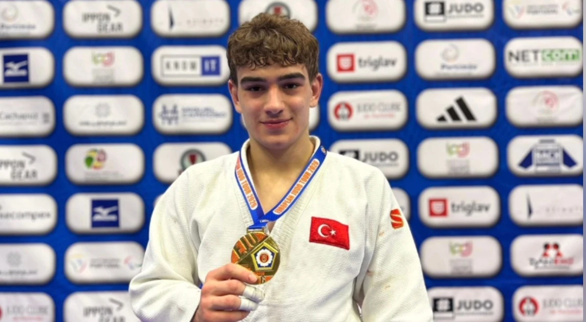 Judoda Milli Gurur: Mustafa Berat Şimşek, Portekiz&rsquo;de Avrupa Şampiyonu oldu! 