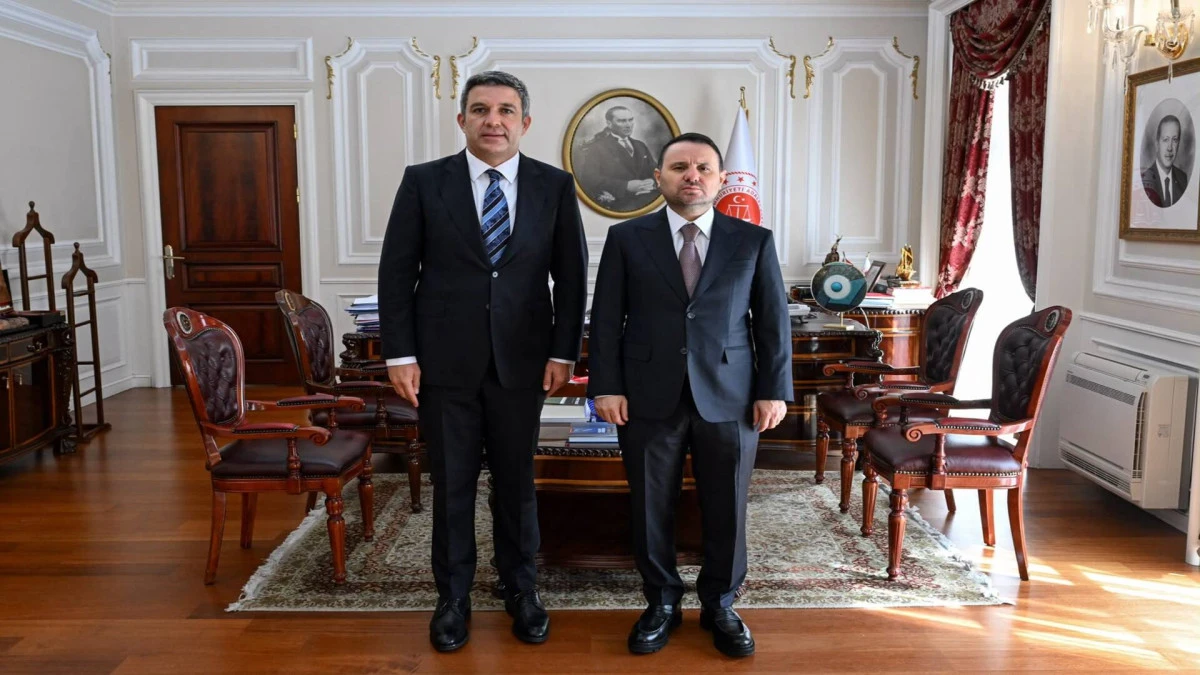 Kapadokya Alan Başkanı Aslanbay'dan, Bakan G&uuml;rlek'e ziyaret 