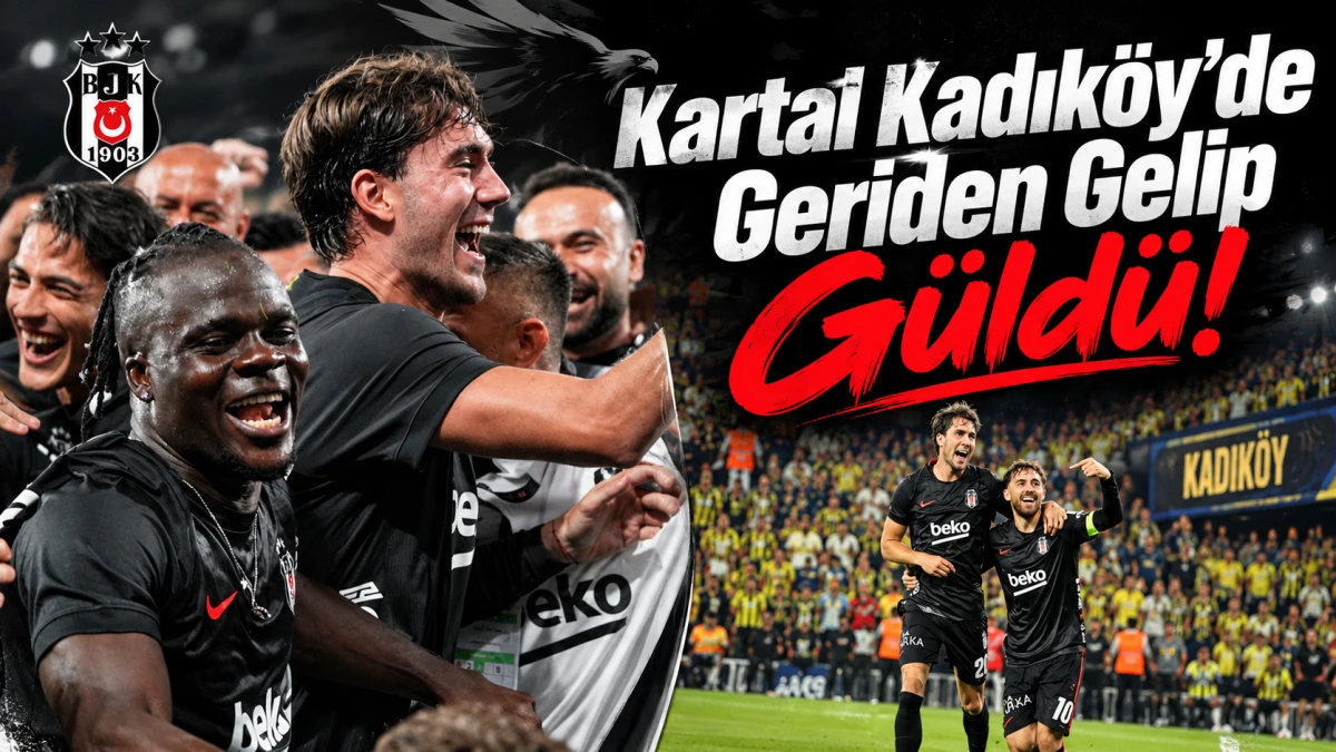 Kartal Kadık&ouml;y'de Geriden Gelip G&uuml;ld&uuml;! 