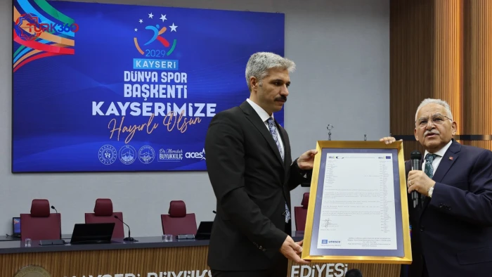Kayseri, 2029 D&uuml;nya Spor Başkenti oldu! 