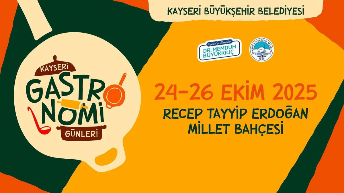 Kayseri 3. Gastronomi Günleri İçin Geri Sayım Başladı 