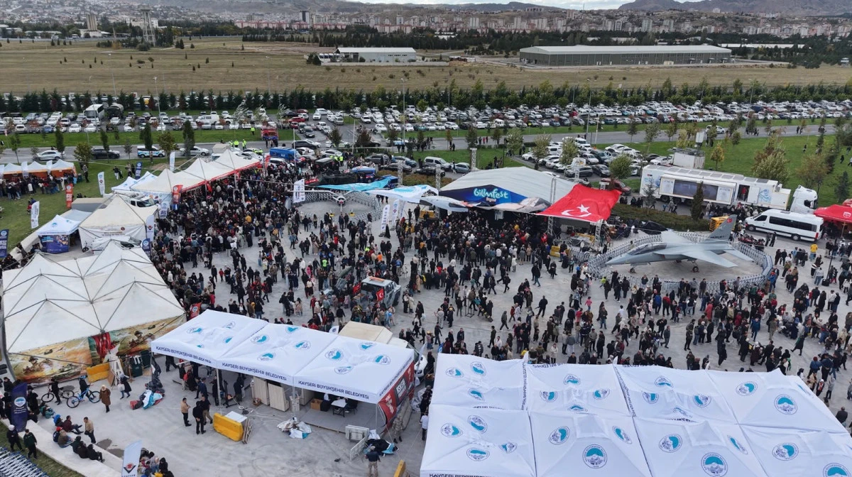 Kayseri 8. Bilim Festivali&rsquo;nin resmi a&ccedil;ılışı yapıldı 