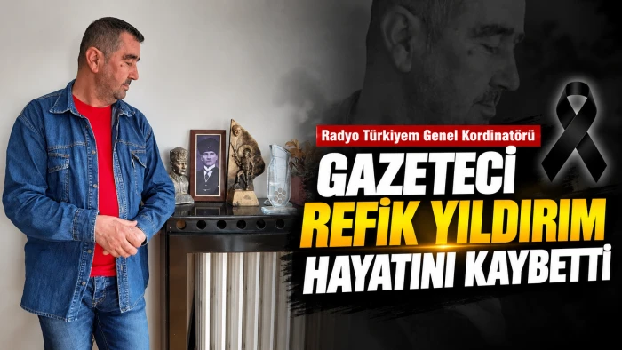 Kayseri Basın Camiasının Acı Kaybı: Gazeteci Refik Yıldırım hayatını kaybetti 