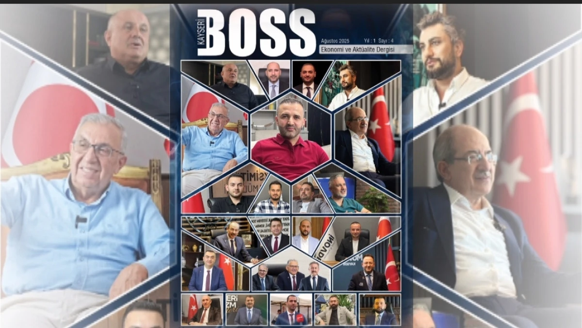 Kayseri Boss Dergisi 4. Sayısıyla Okuyucularıyla Buluştu 