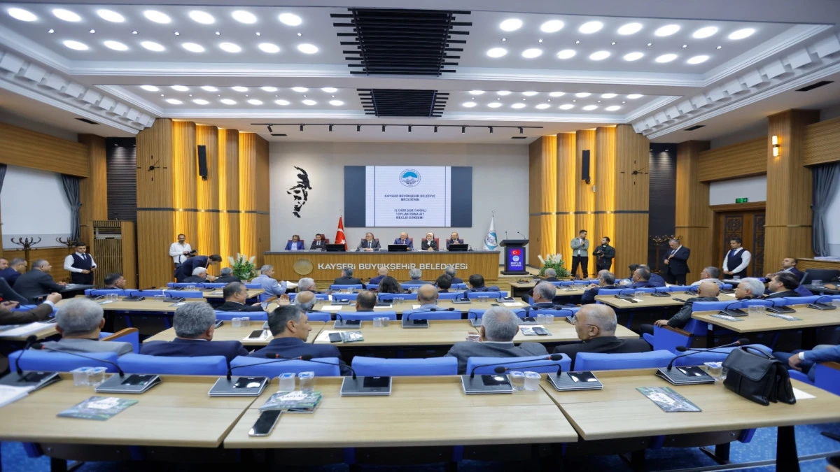 Kayseri B&uuml;y&uuml;kşehir Belediye Meclisi&rsquo;nde 94 G&uuml;ndem Maddesi Karara Bağlandı