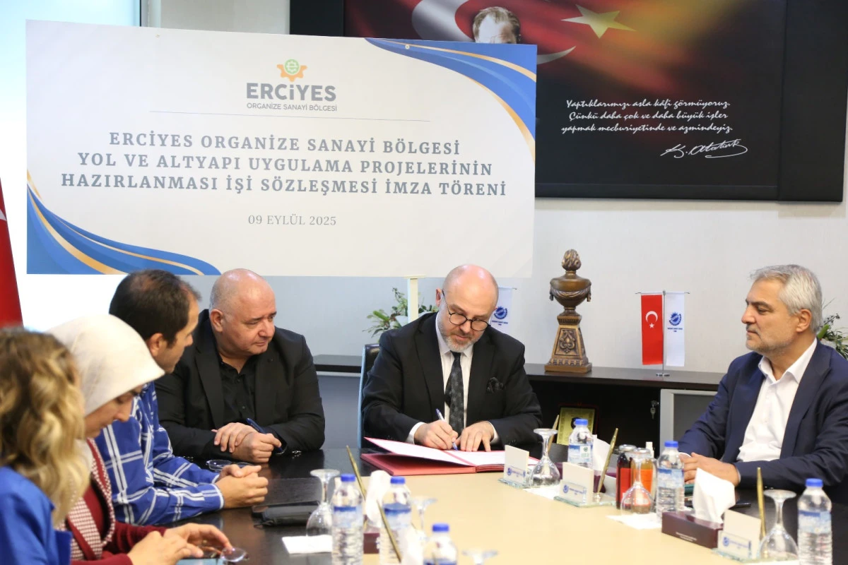 Kayseri Erciyes OSB’de Altyapı İçin Önemli İmza 