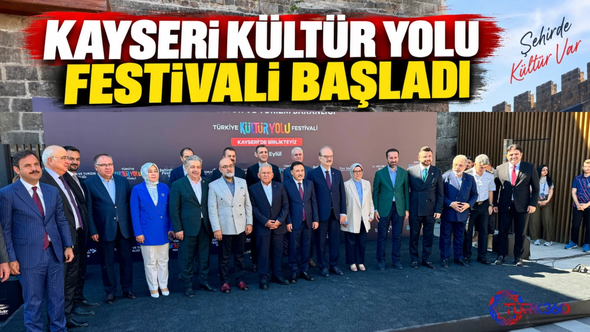 Kayseri K&uuml;lt&uuml;r Yolu Festivali başladı 