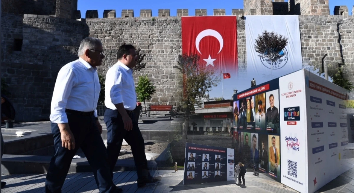 Kayseri, Kültür Yolu Festivali ile E Eylül 'de Sanat ve Tarihe Kapılarını Açıyor