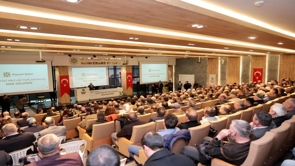 Kayseri Şeker&rsquo;de 31. &Ccedil;ift&ccedil;i Meclisi ger&ccedil;ekleştirildi 