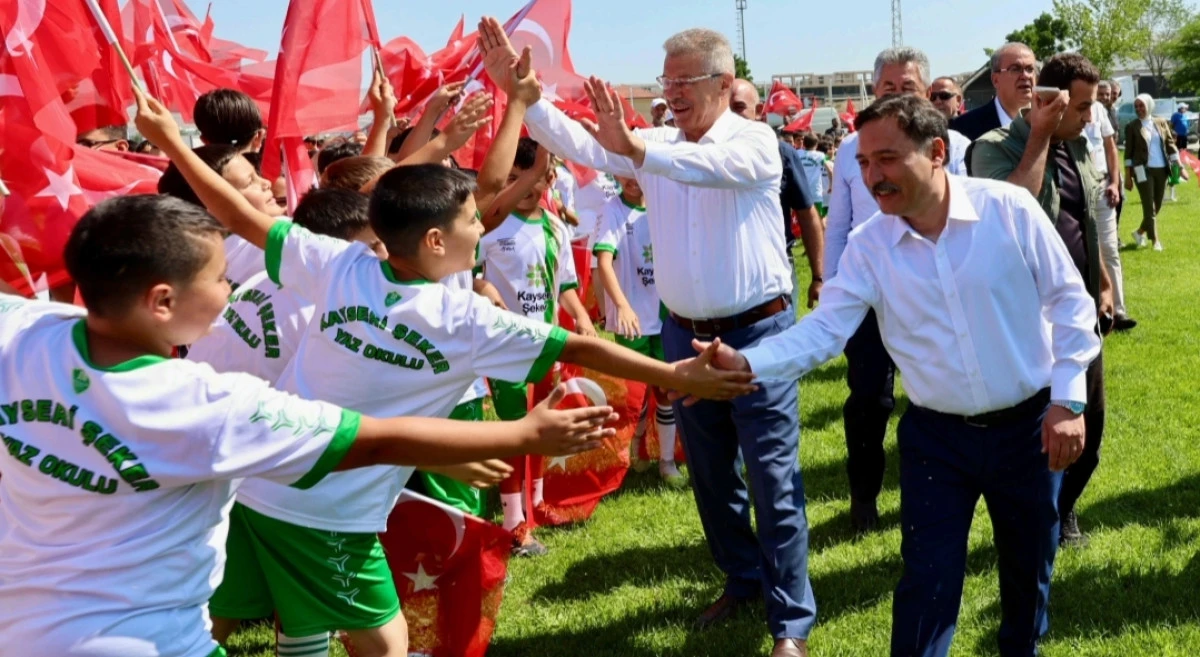 Kayseri Şekerspor Yaz Okulu 13. Kez Kapılarını Açtı:Vali Çiçek’ten Kayseri Şeker’e Teşekkür, “İyi ki Varsınız!”