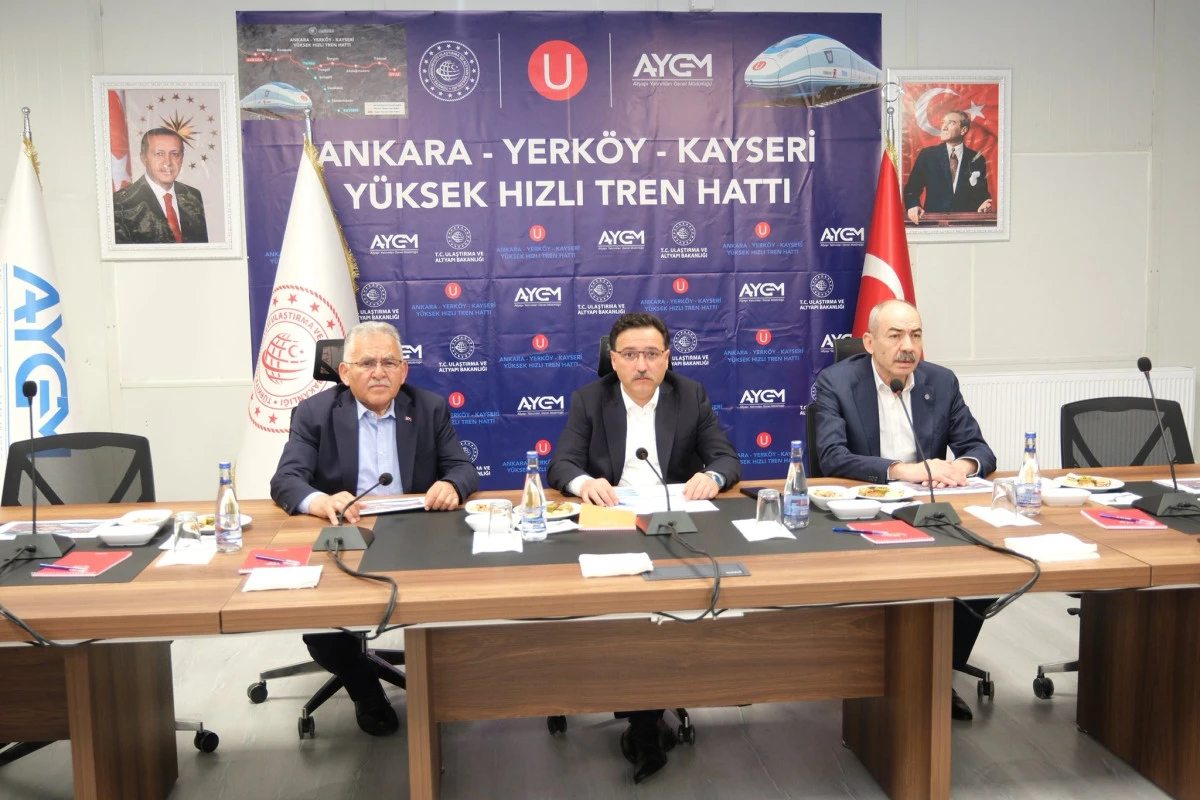 Kayseri YHT Projesinde Heyecan Verici Gelişmeler! 