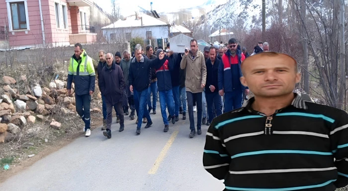 Kayseri'de g&ouml;&ccedil;&uuml;kte hayatını kaybeden madenci son yolculuğuna uğurlandı! 