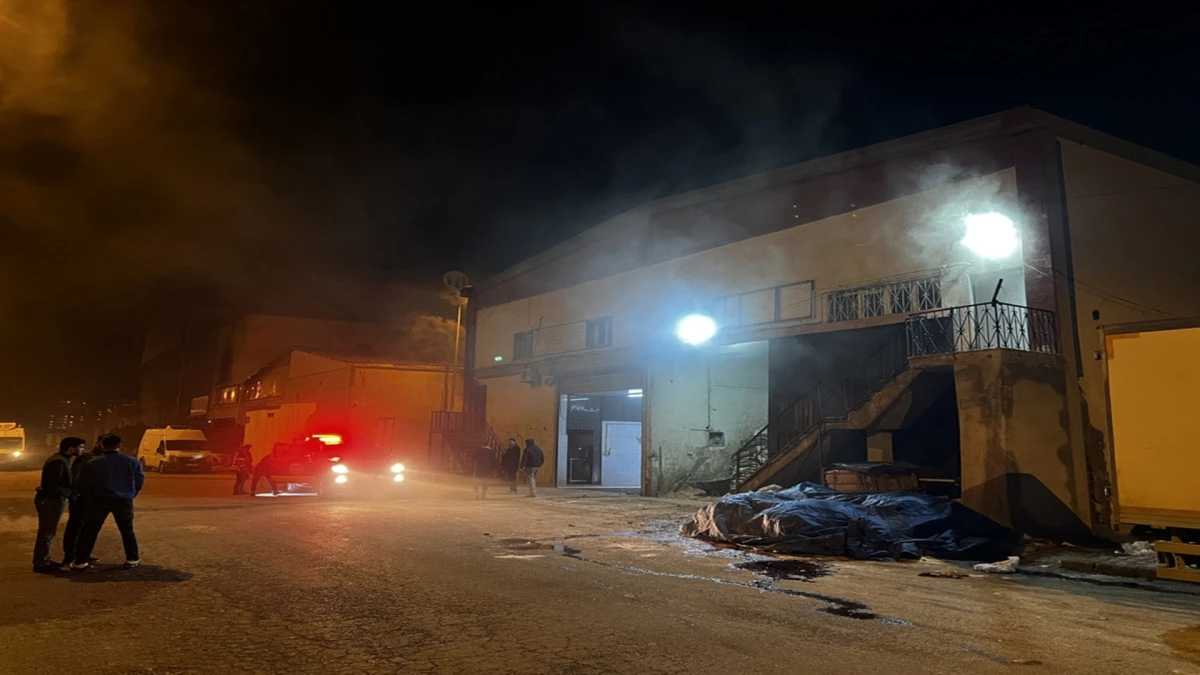 Kayseri&rsquo;de hayvansal yan &uuml;r&uuml;nler tesisinde yangın! 