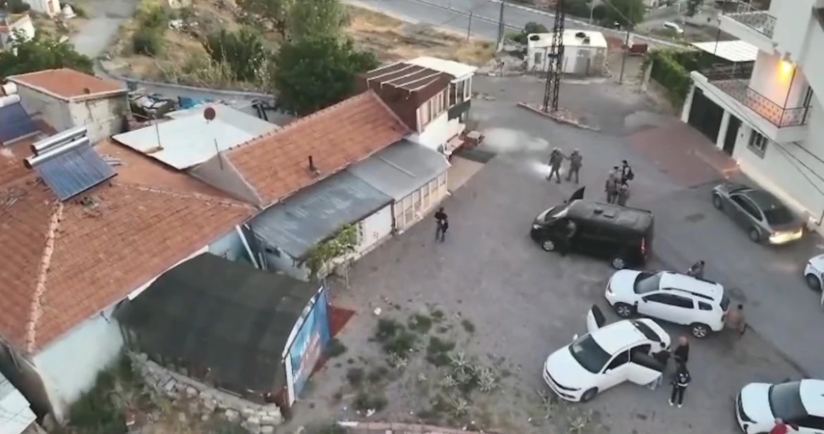 Kayseri'de İHA destekli uyuşturucu operasyonunda 4 tutuklama