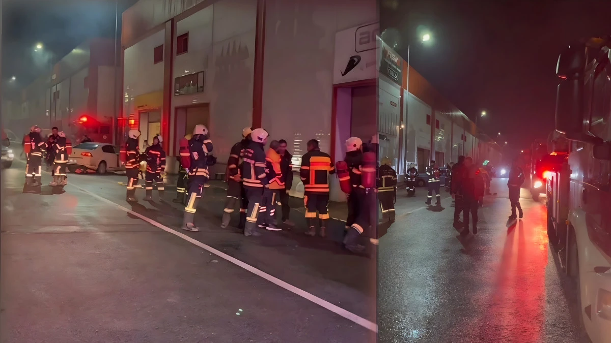 Kayseri&rsquo;de İş Yerindeki Soba Dumanı Yangın Paniği Yarattı! 