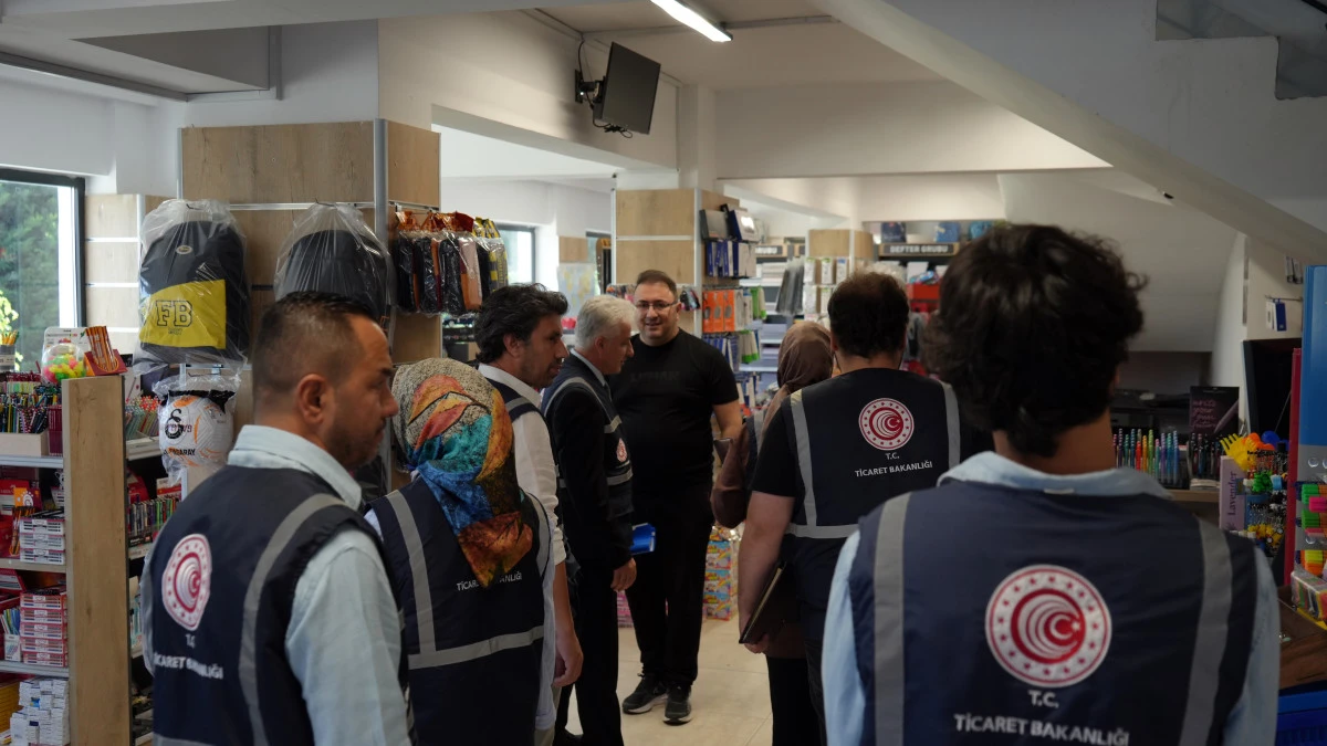 Ticaret Bakanlığı'ndan kırtasiyelerde fahiş fiyat ve &uuml;r&uuml;n g&uuml;venliği denetimi 