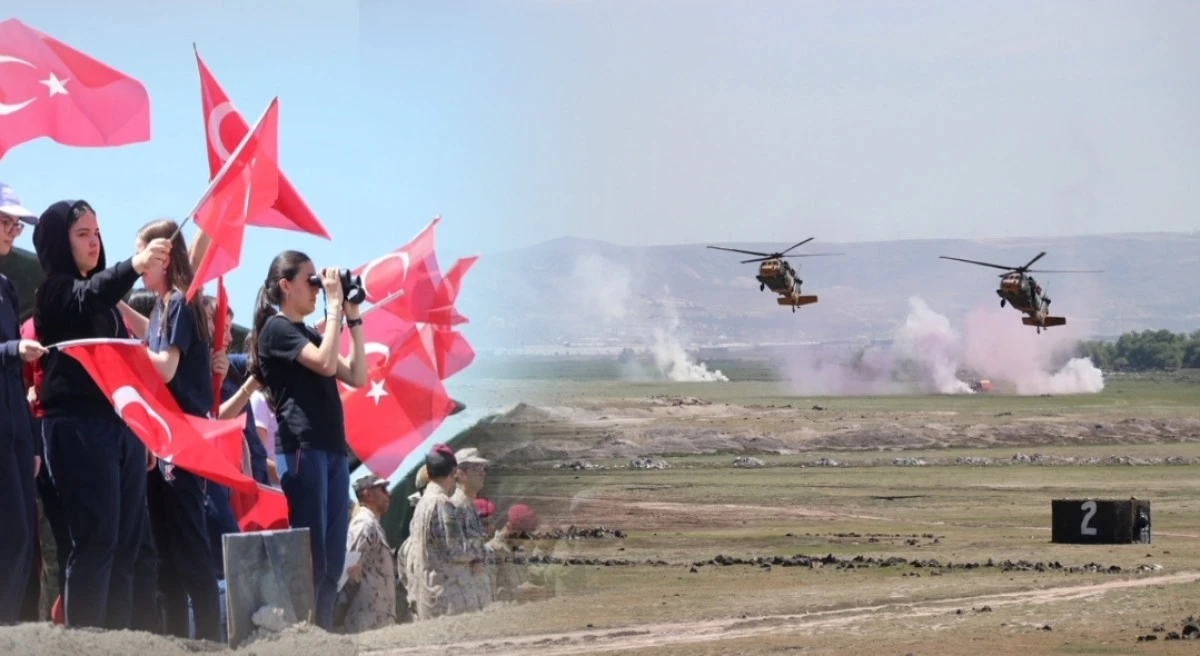 Kayseri'de Öğrenciler Erciyes 2025 Tatbikat Heyecanına Ortak Oldu! 