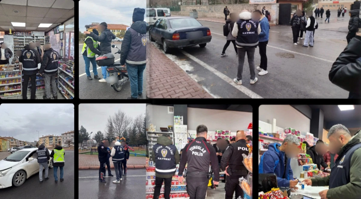 Kayseri&rsquo;de Okul &Ccedil;evrelerine Sıkı Denetim: 179 Bin TL Ceza! 