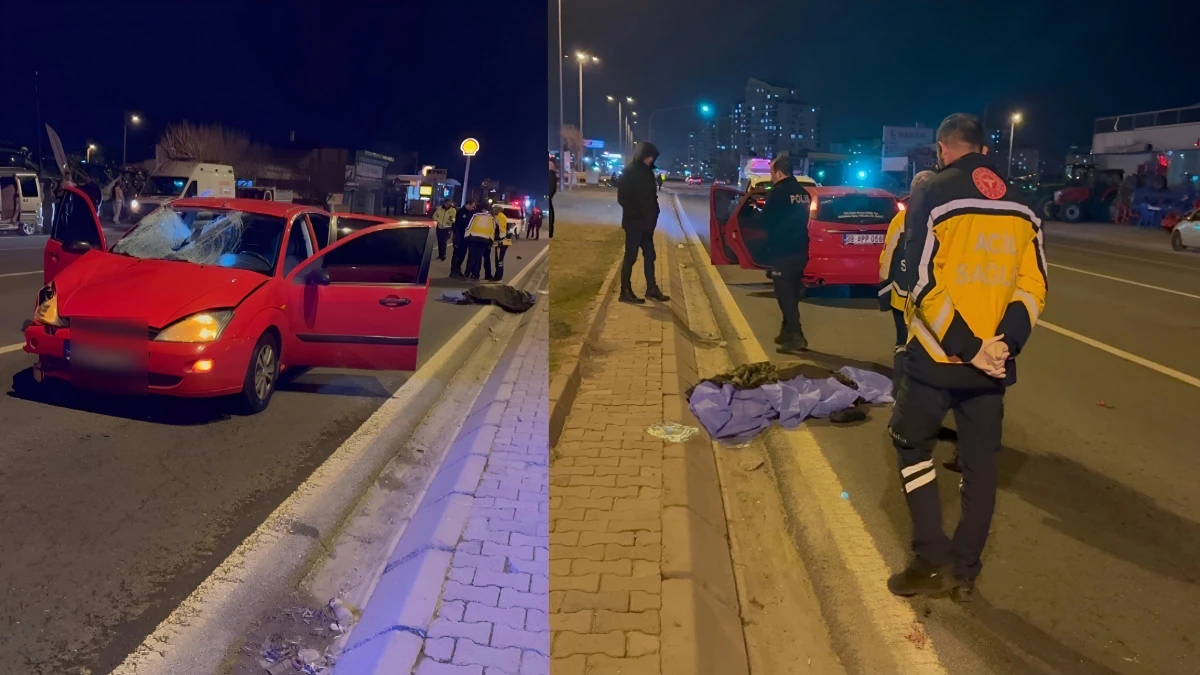 Kayseri&rsquo;de otomobilin &ccedil;arptığı yaya hayatını kaybetti! 