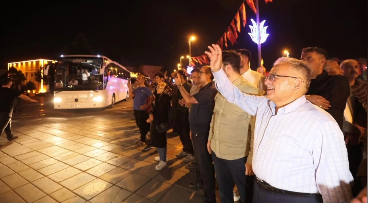 Kayseri’den TÜGVA Yaz Okulları Şenliği’ne Coşkulu Uğurlama 