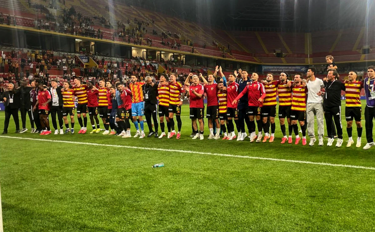 Kayserispor, 1'inci Lig'de 7&rsquo;nci haftayı zirvede tamamladı