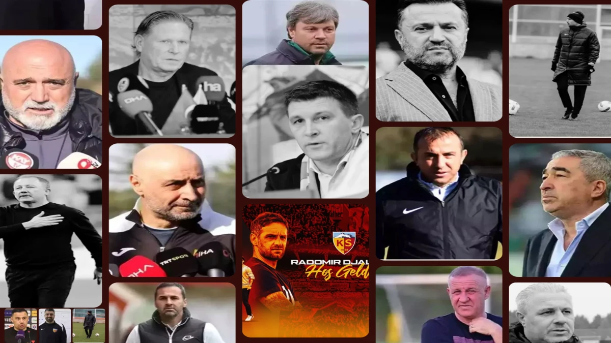 Kayserispor, son 11 sezonda 23 kez teknik adam değiştirdi 