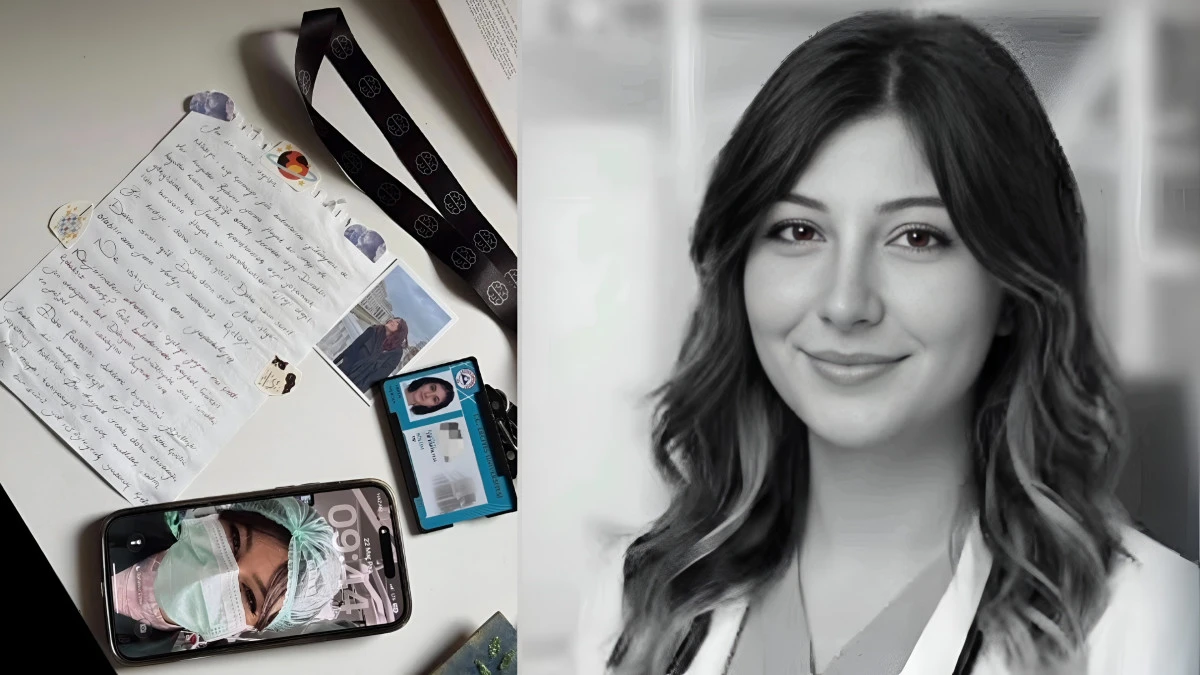 Kaza kurbanı tıp &ouml;ğrencisi Yaren&rsquo;in &ouml;lmeden &ouml;nce yazdığı not ortaya &ccedil;ıktı! 