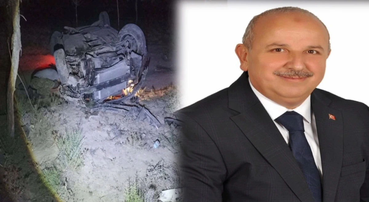 Keskin Belediye Başkanı Cönger'in içinde bulduğu otomobil kaza yaptı: 3 yaralı 