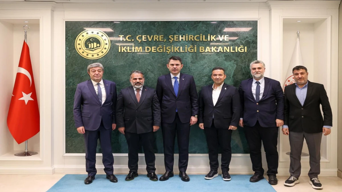 KGC ve TSYD&rsquo;den Bakan Murat Kurum&rsquo;a Ziyaret! 