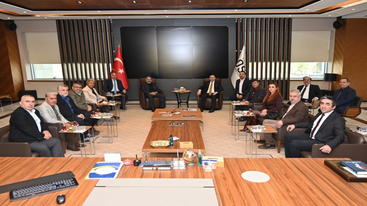 KGC&rsquo;den Başkan Yal&ccedil;ın&rsquo;a ziyaret 