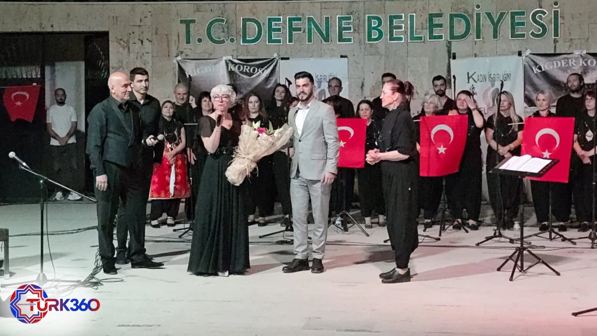 KİGDER, Defne&rsquo;de Halk Konseri ile Vatandaşlara Moral Oldu! 