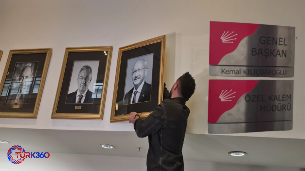 Kılı&ccedil;daoğlu'nun fotoğrafı genel merkeze tekrar asıldı! 
