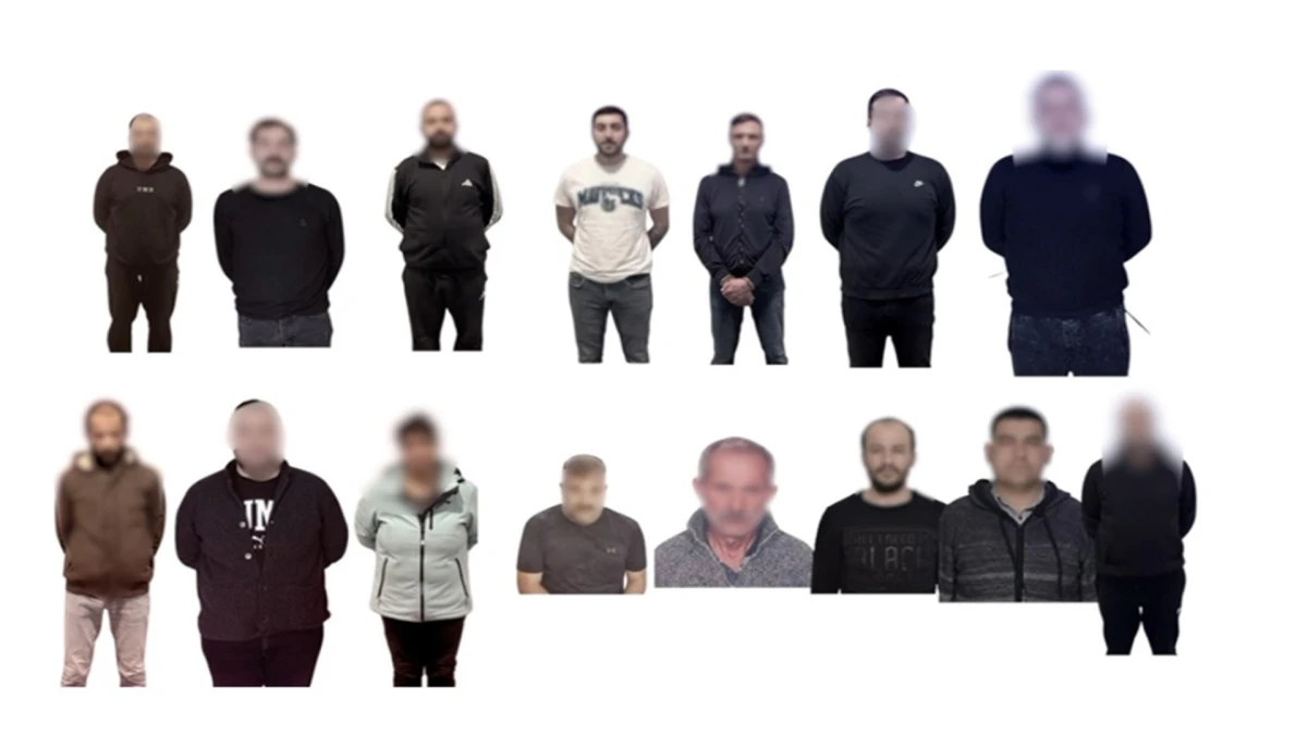 Kırmızı b&uuml;lten ve ulusal seviyede aranan 15 su&ccedil;lu T&uuml;rkiye'ye getirildi! 