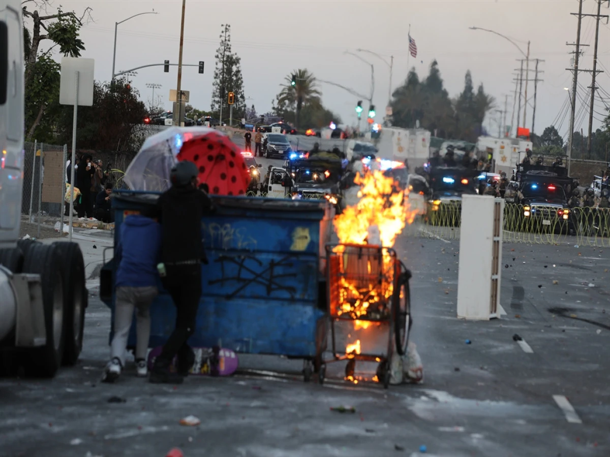 Los Angeles’taki Protestolar Büyüyor: 
