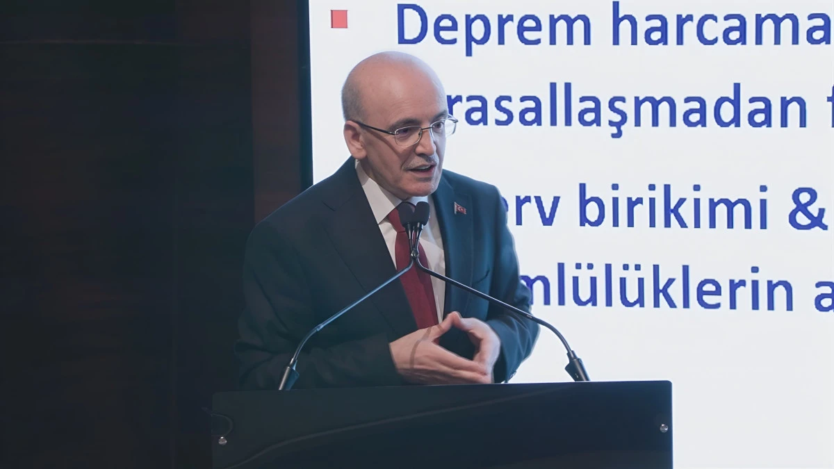 Mehmet Şimşek, 2026 Ekonomik Yol Haritası Zirvesi&rsquo;nde Konuştu: ​"Siz İstemeseniz de D&uuml;şecek!" 