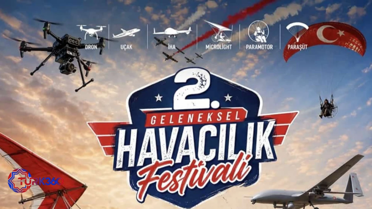 Melikgazi Belediyesi ev sahipliğinde 2. Geleneksel Havacılık Festivali başlıyor! 