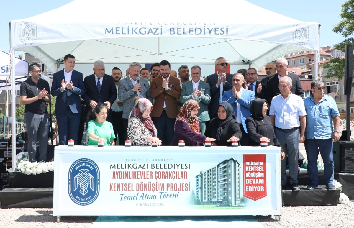 Melikgazi Belediyesi’nden Aydınlıkevler'de 120 Milyon TL’lik Kentsel Dönüşüm Hamlesi