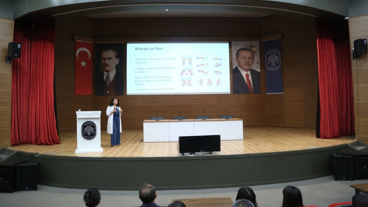 Melikgazi Belediyesi’nden Personeline Ergonomi Eğitimi  