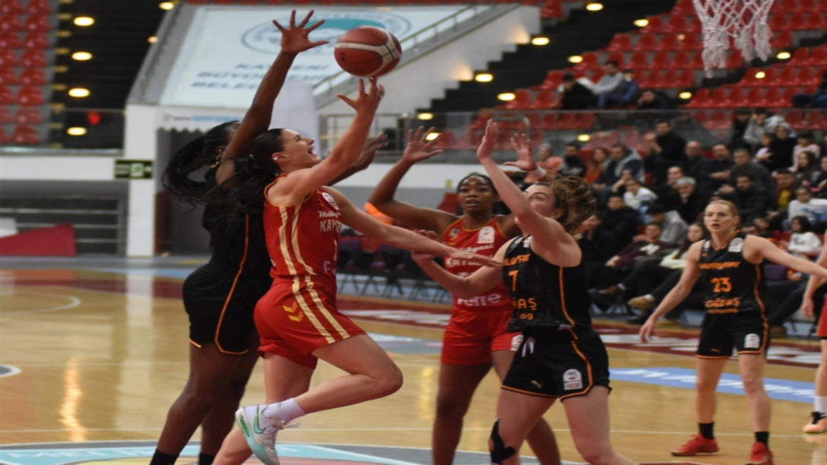 Melikgazi Kayseri Basketbol, Galatasaray&rsquo;a Farklı Mağlup Oldu