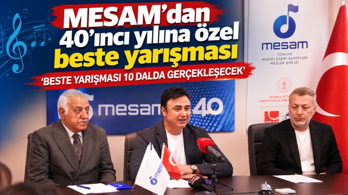 MESAM&rsquo;dan 40&rsquo;ıncı yılına &ouml;zel beste yarışması  