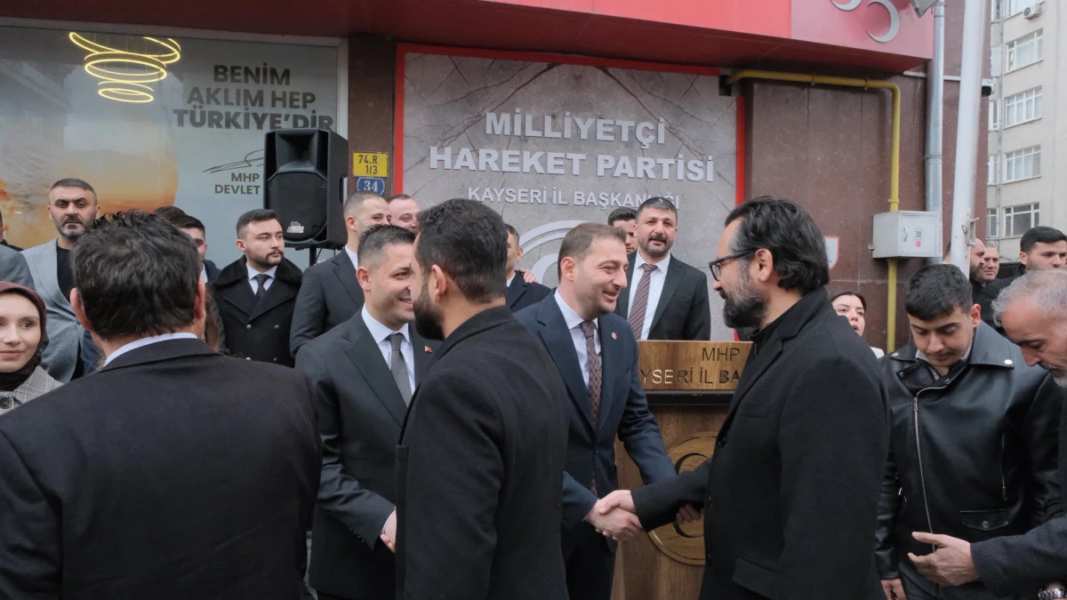 MHP Kayseri'de Bayramlaşma Programı D&uuml;zenlendi!  
